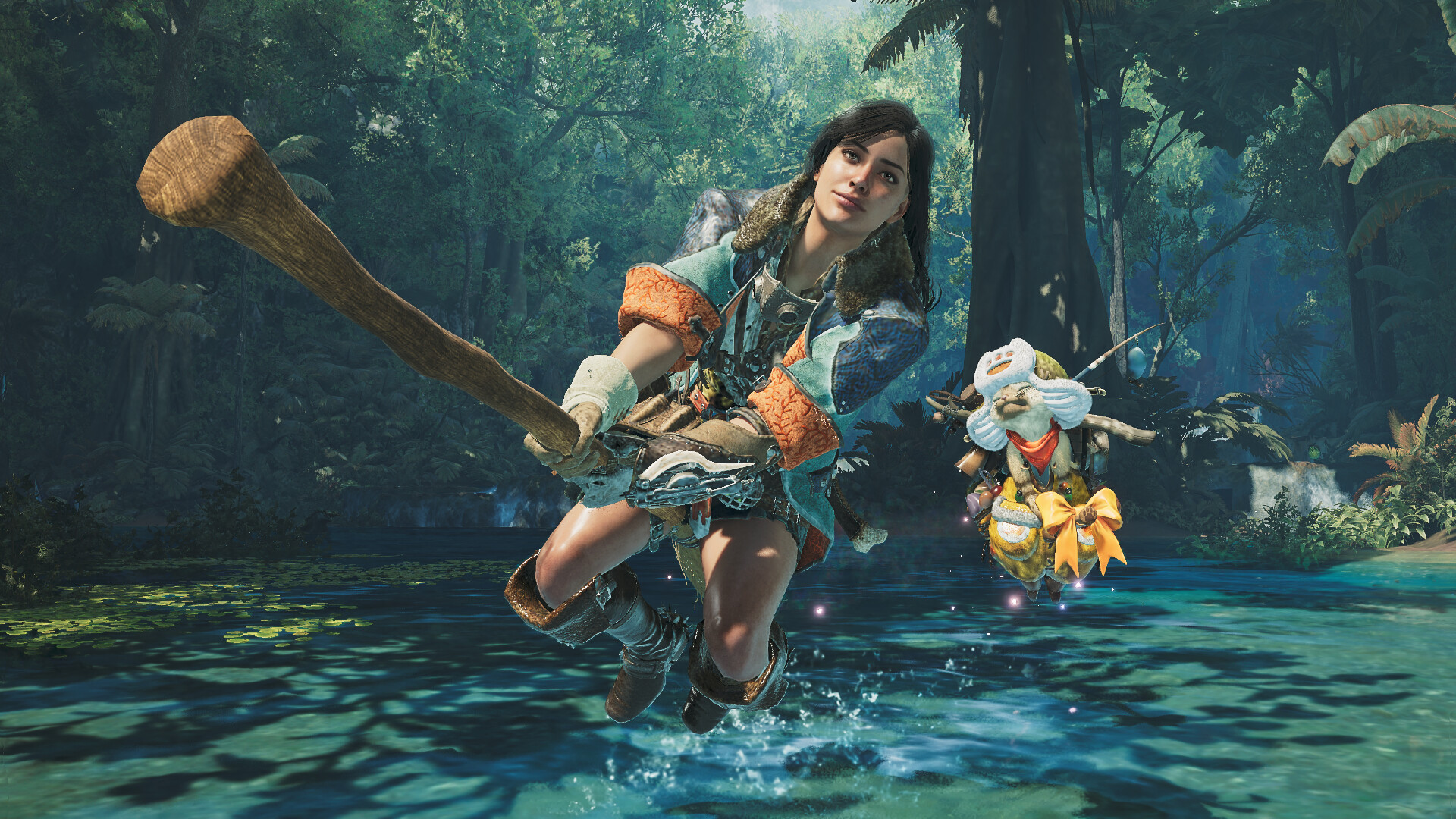 Monster Hunter Wilds - Gesture: Flying Broomstick Screenshot 0
