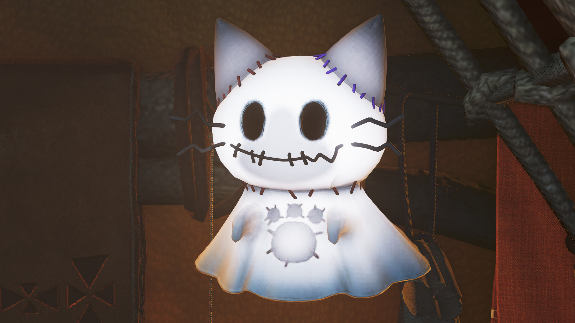Monster Hunter Wilds - Pendant: White Poltercat Screenshot 0