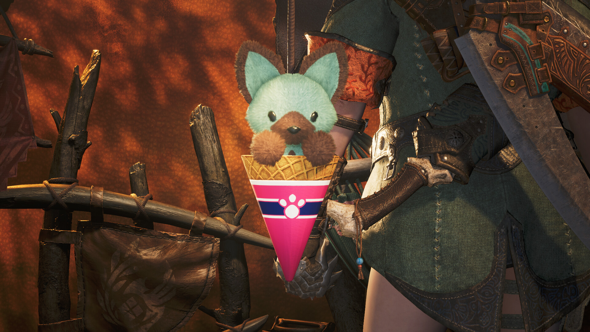 Monster Hunter Wilds - Pendant: Felyne Mint Chocolate Screenshot 0