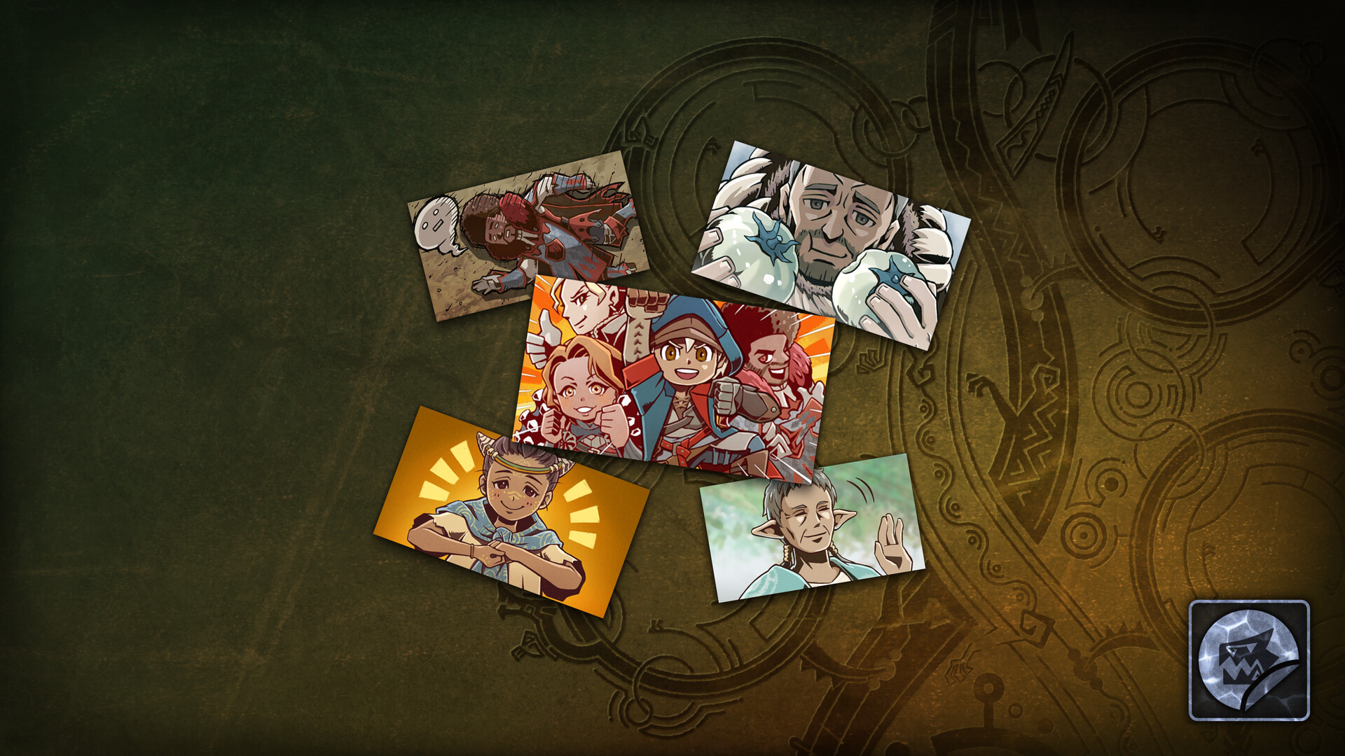 Monster Hunter Wilds - Sticker Set: Everyday Eastlands Screenshot 0