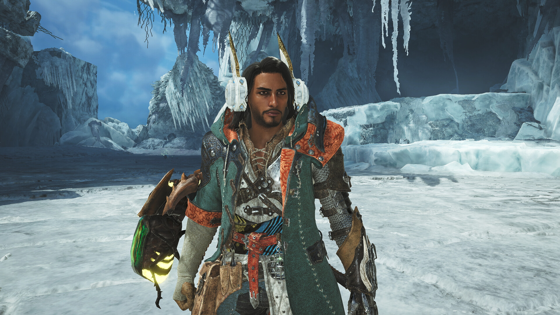 Monster Hunter Wilds - Layered Insect Glaive: Cosmoloid Glaive Screenshot 1