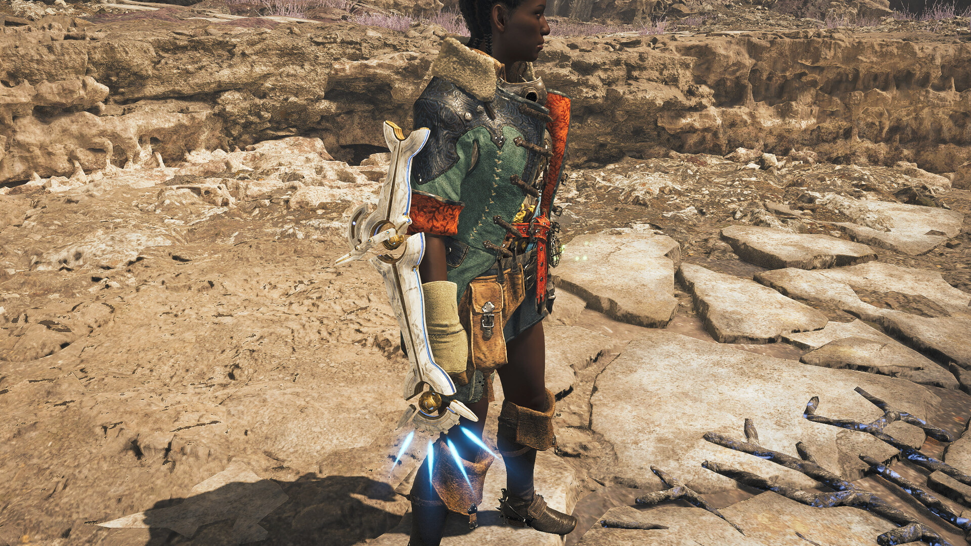 Monster Hunter Wilds - Layered Charge Blade: Cosmoloid Arms Screenshot 2