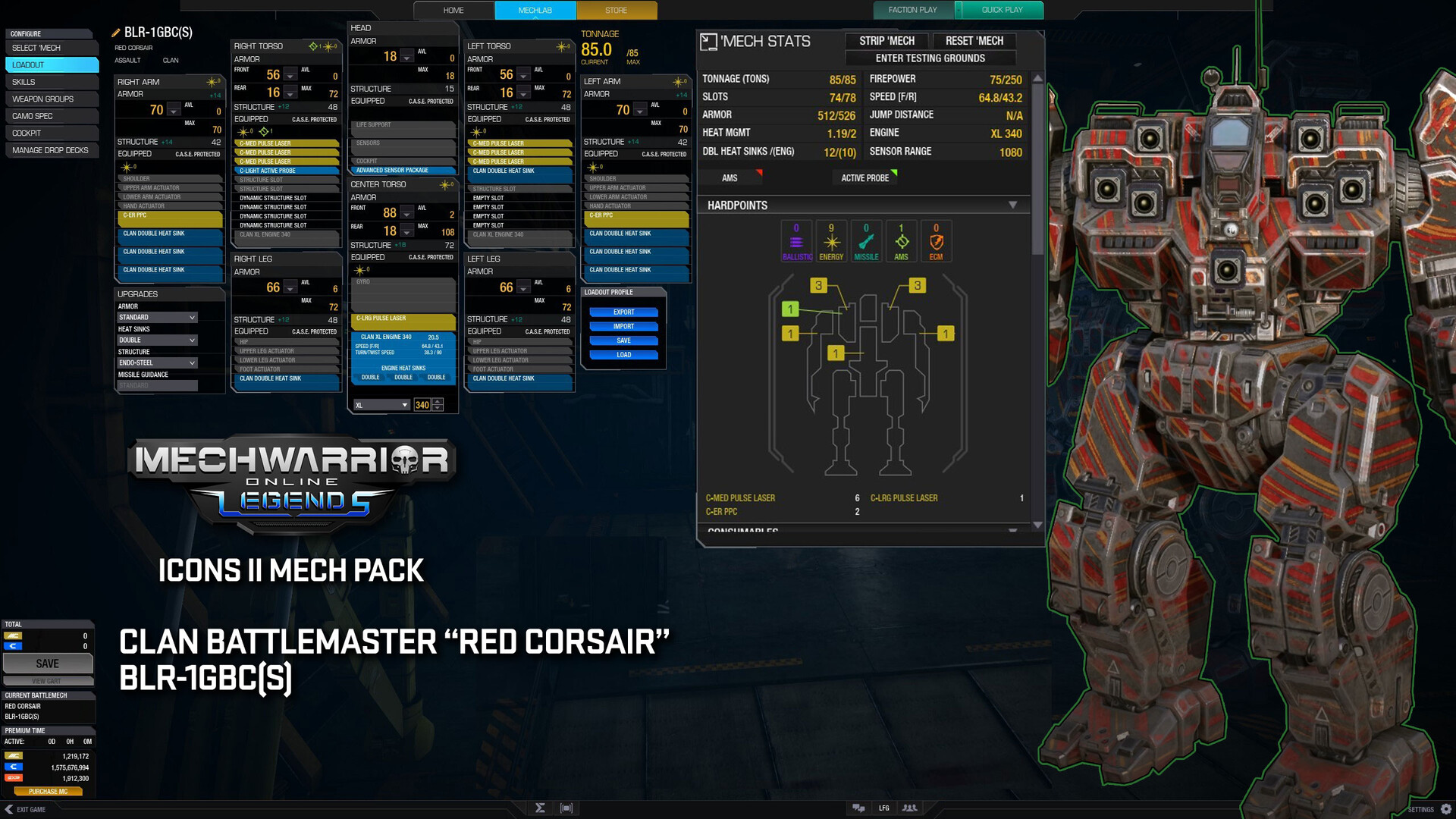 MechWarrior Online™ - Icons II Booster Pack Screenshot 6