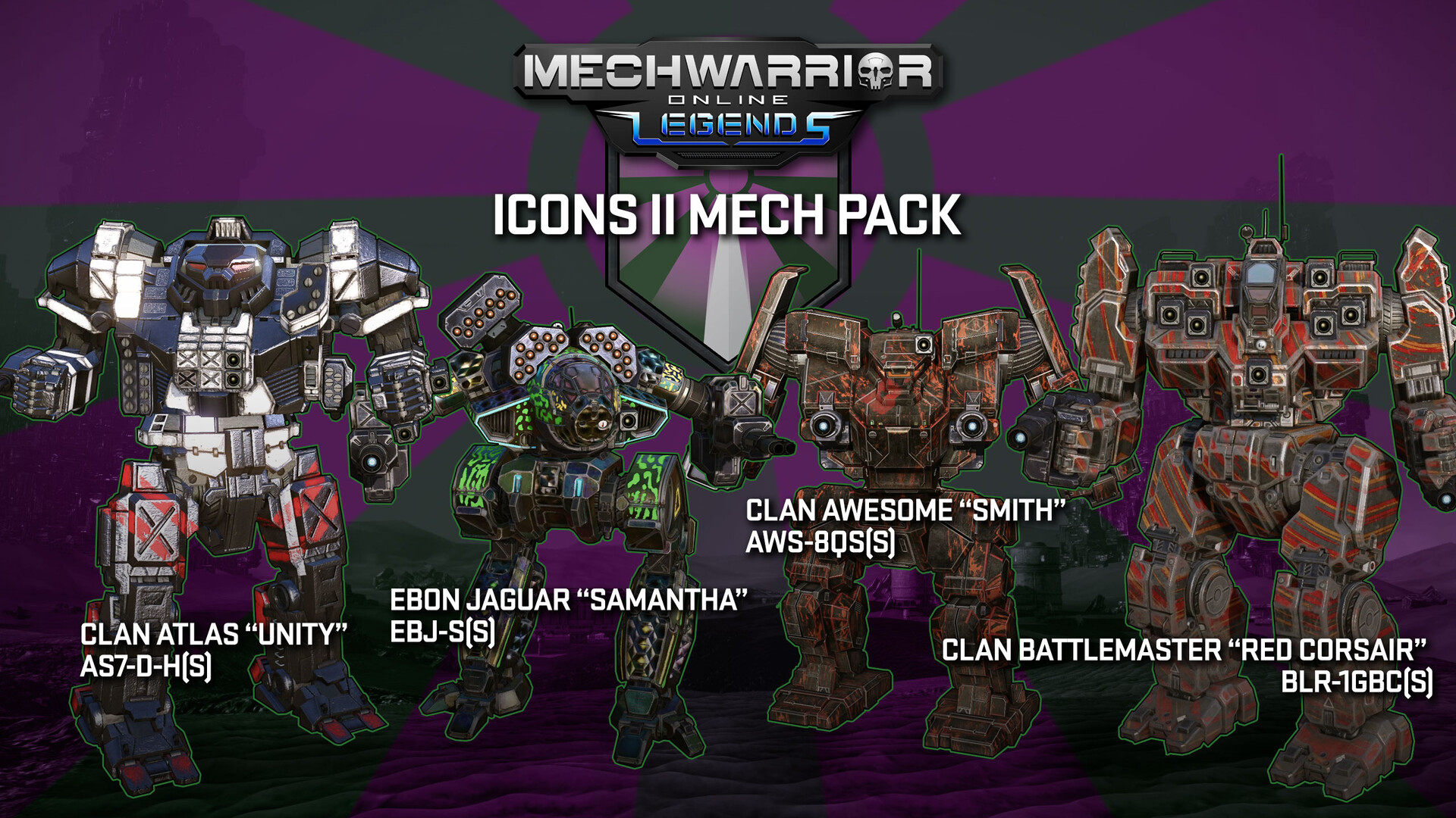 MechWarrior Online™ - Icons II Booster Pack Screenshot 0