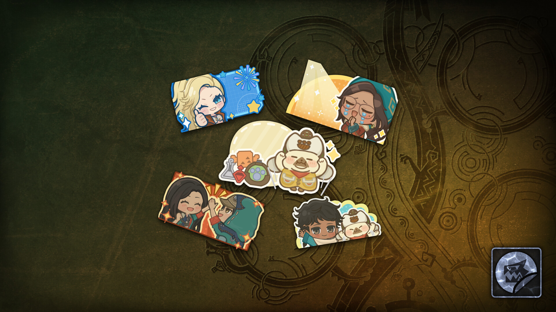 Monster Hunter Wilds - Sticker Set: Avis Unit Greetings Screenshot 0