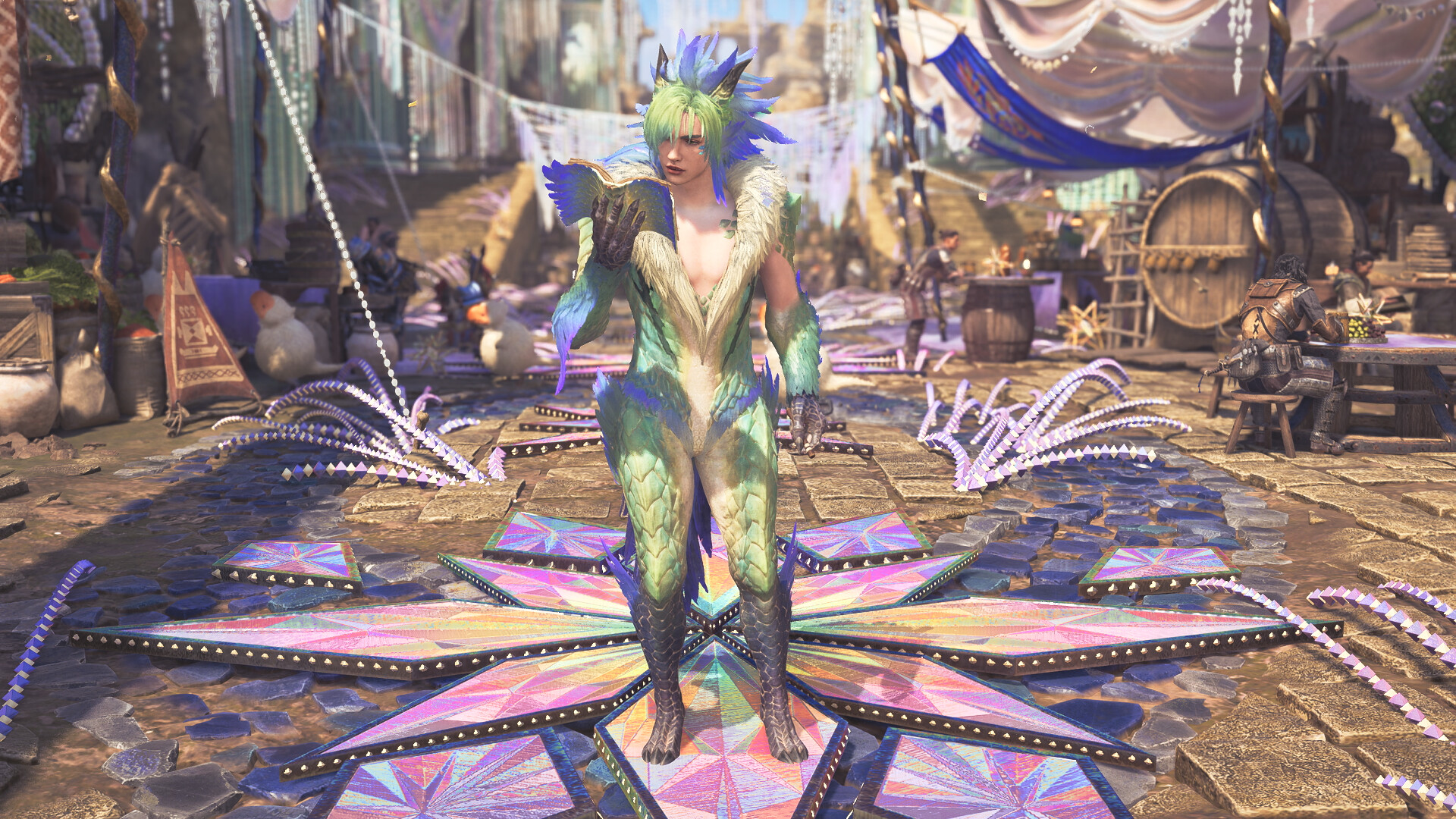 Monster Hunter Wilds - Erik Outfit: Crestcollar Seikret Suit Screenshot 2