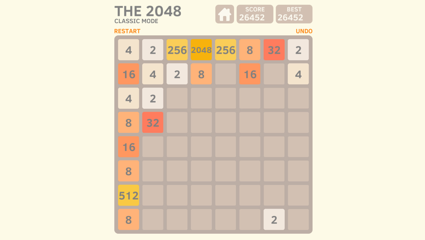 THE 2048 Screenshot 3
