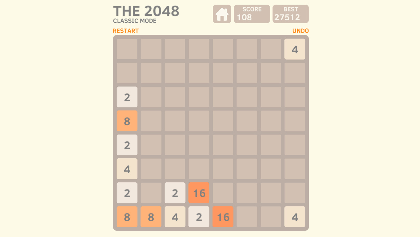THE 2048 Screenshot 4