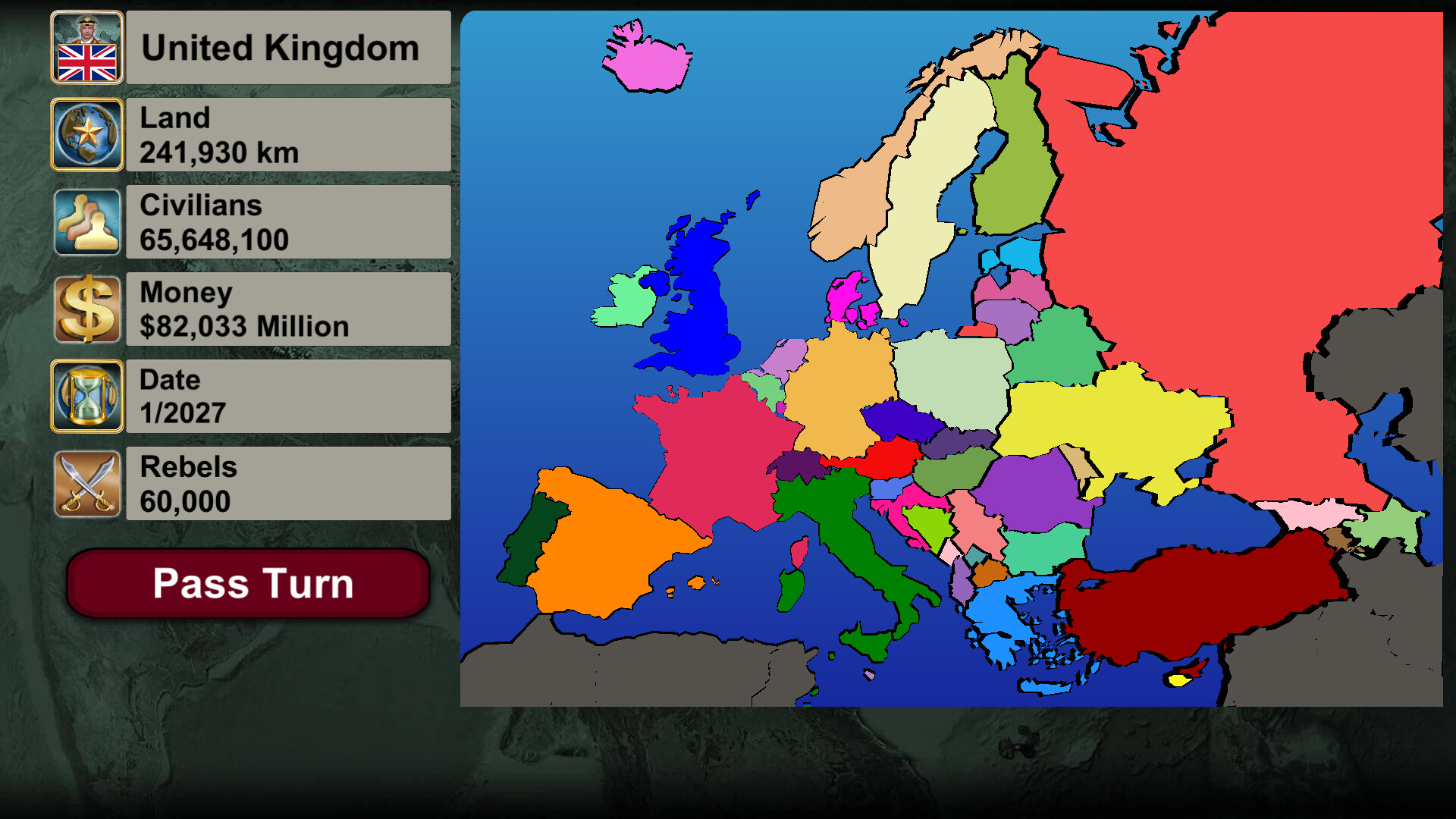 Europe Empire 2027 Screenshot 0