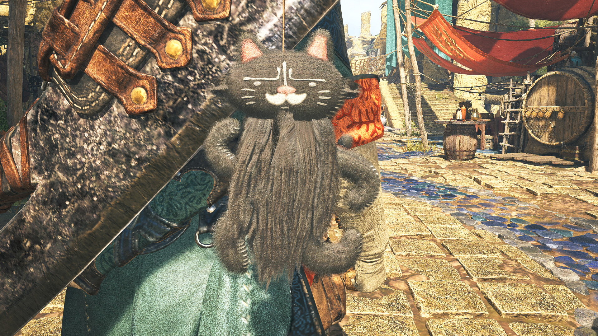 Monster Hunter Wilds - Pendant: Black Tubby Turntail Screenshot 0