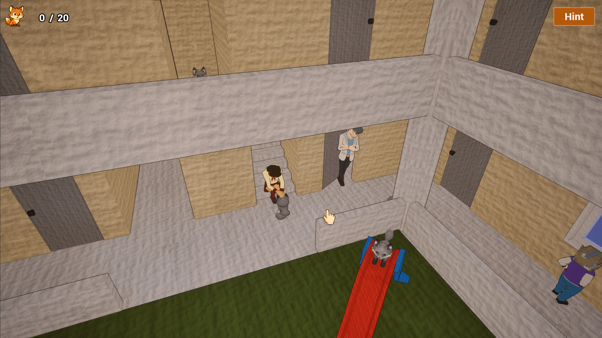 Hide ! lil' foxes Screenshot 8