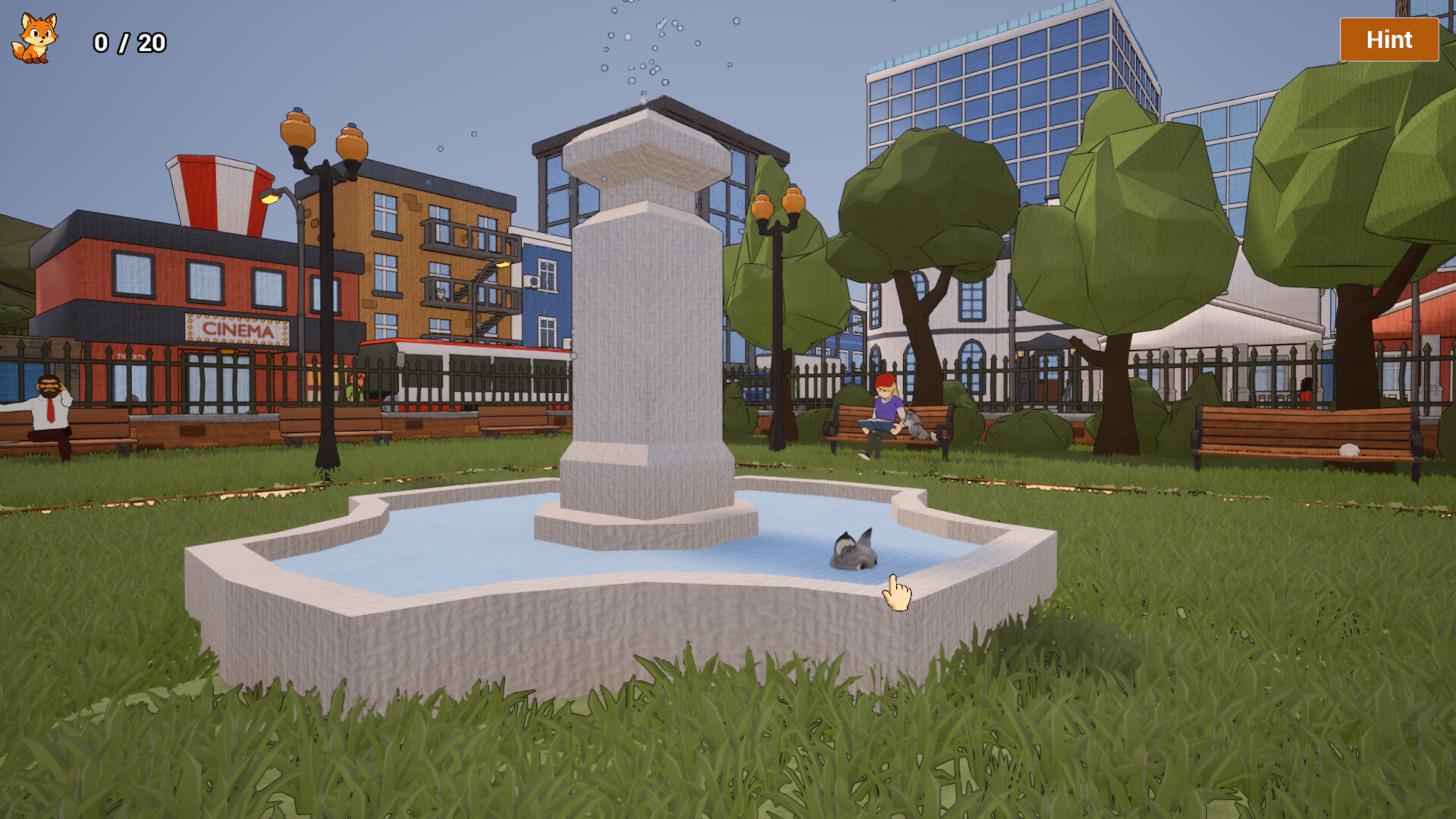 Hide ! lil' foxes Screenshot 2