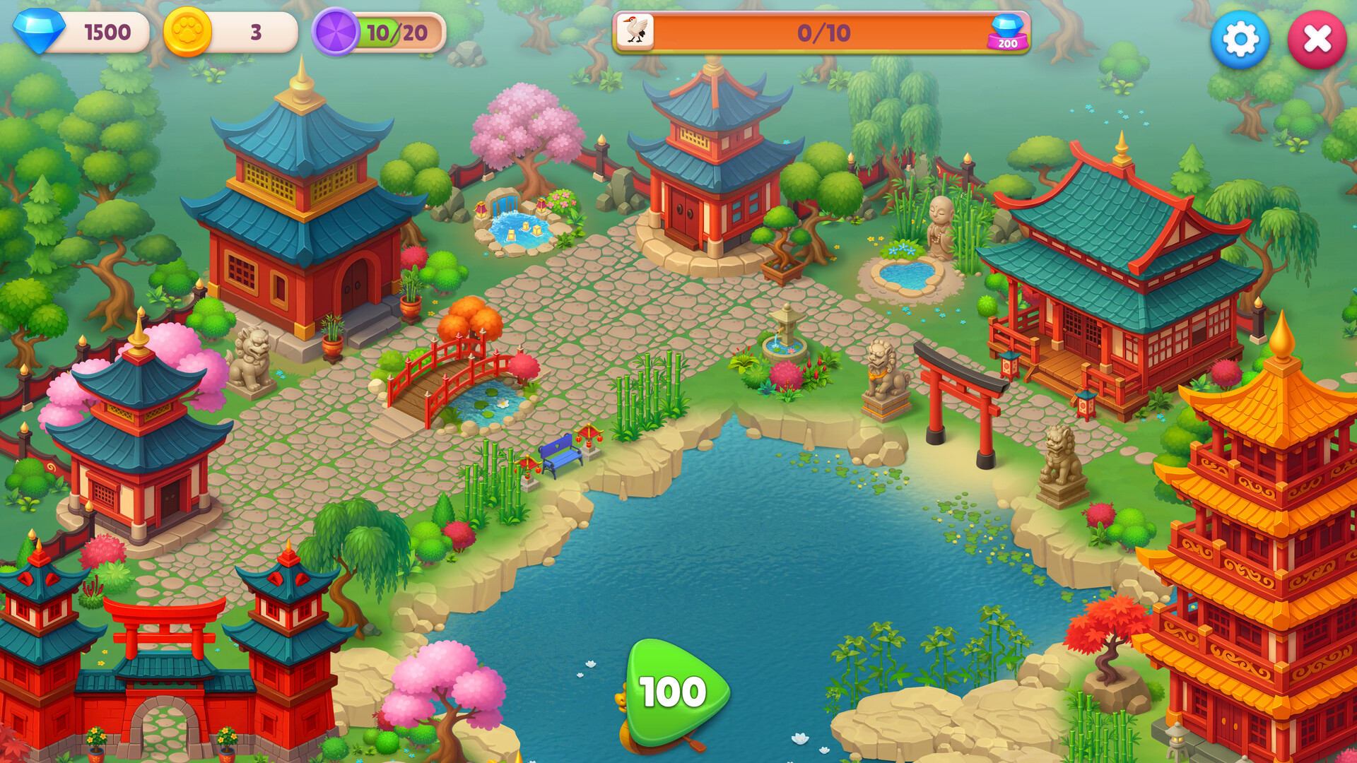 Catjong 3: Purrl of the East Full Version Unlock Screenshot 2