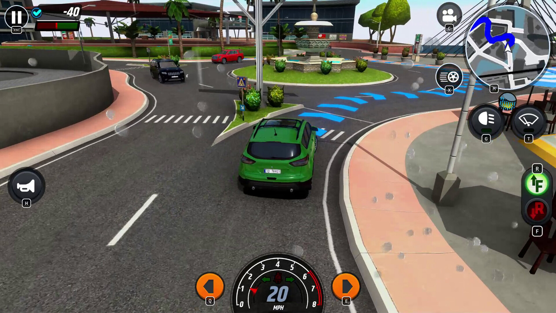 Car Driving School Simulator Screenshot 0