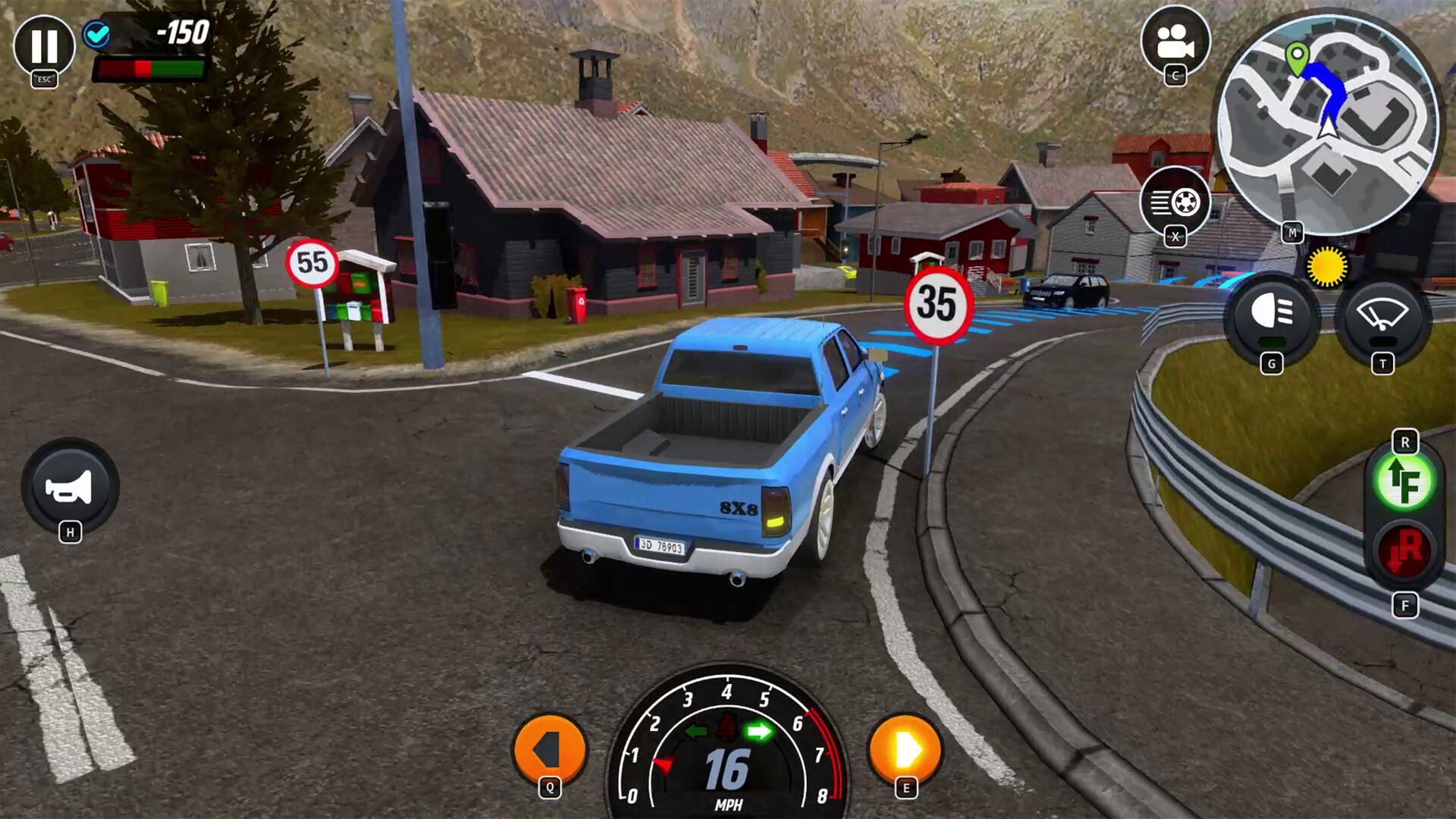Car Driving School Simulator Screenshot 1