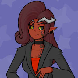 A hellish story icon