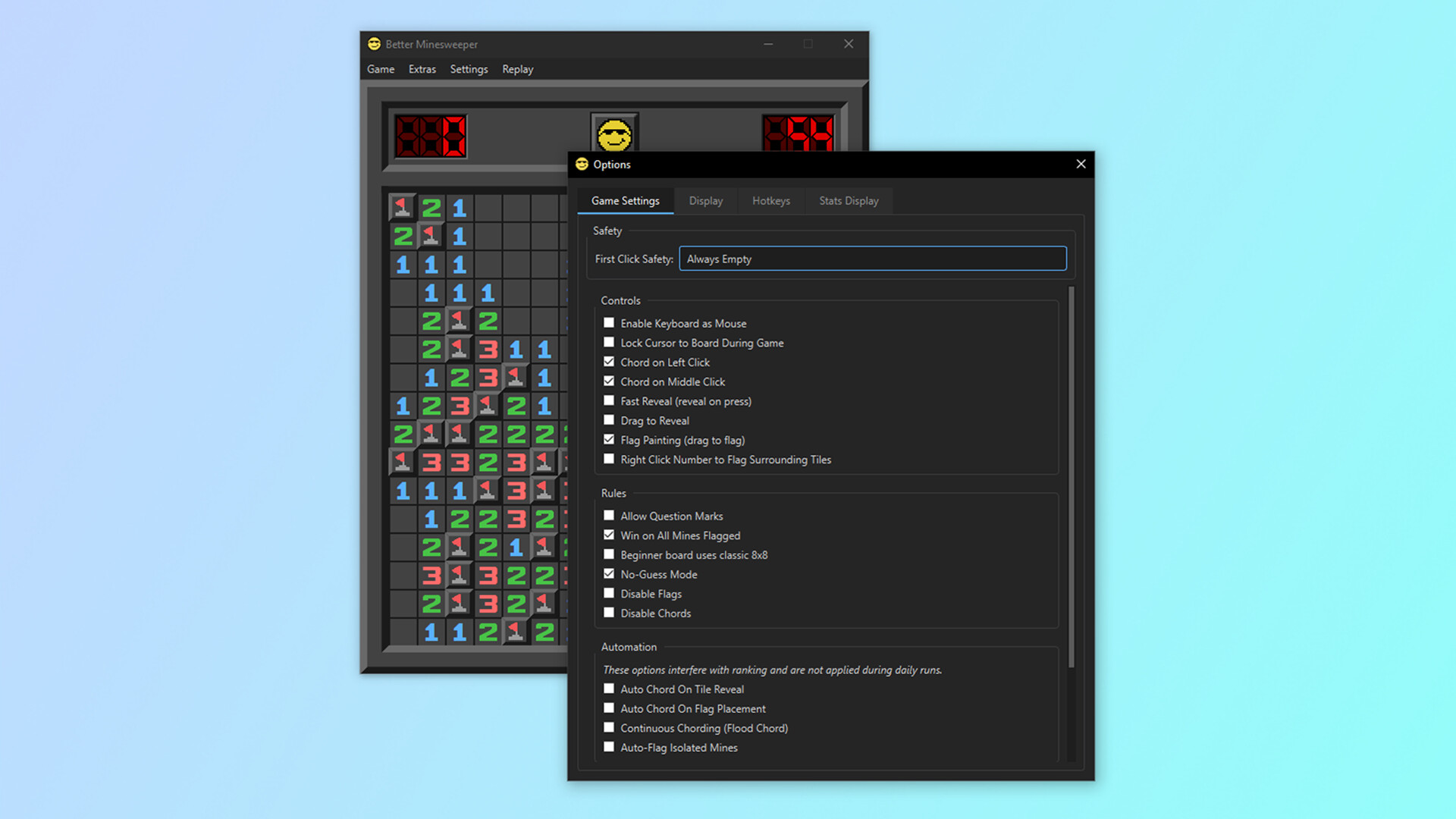 Better Minesweeper Screenshot 2