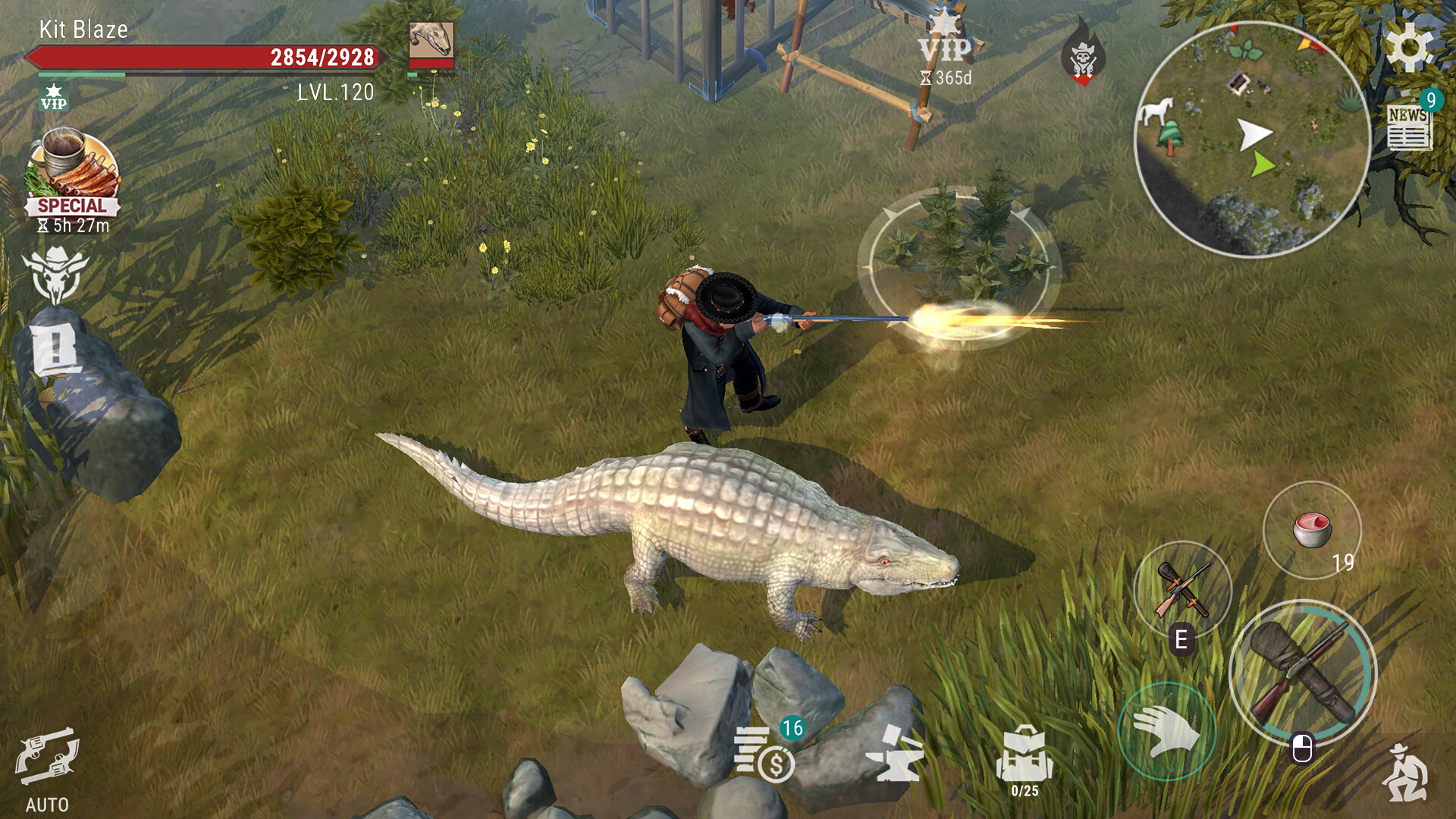 Westland Survival - Albino Alligator Screenshot 0