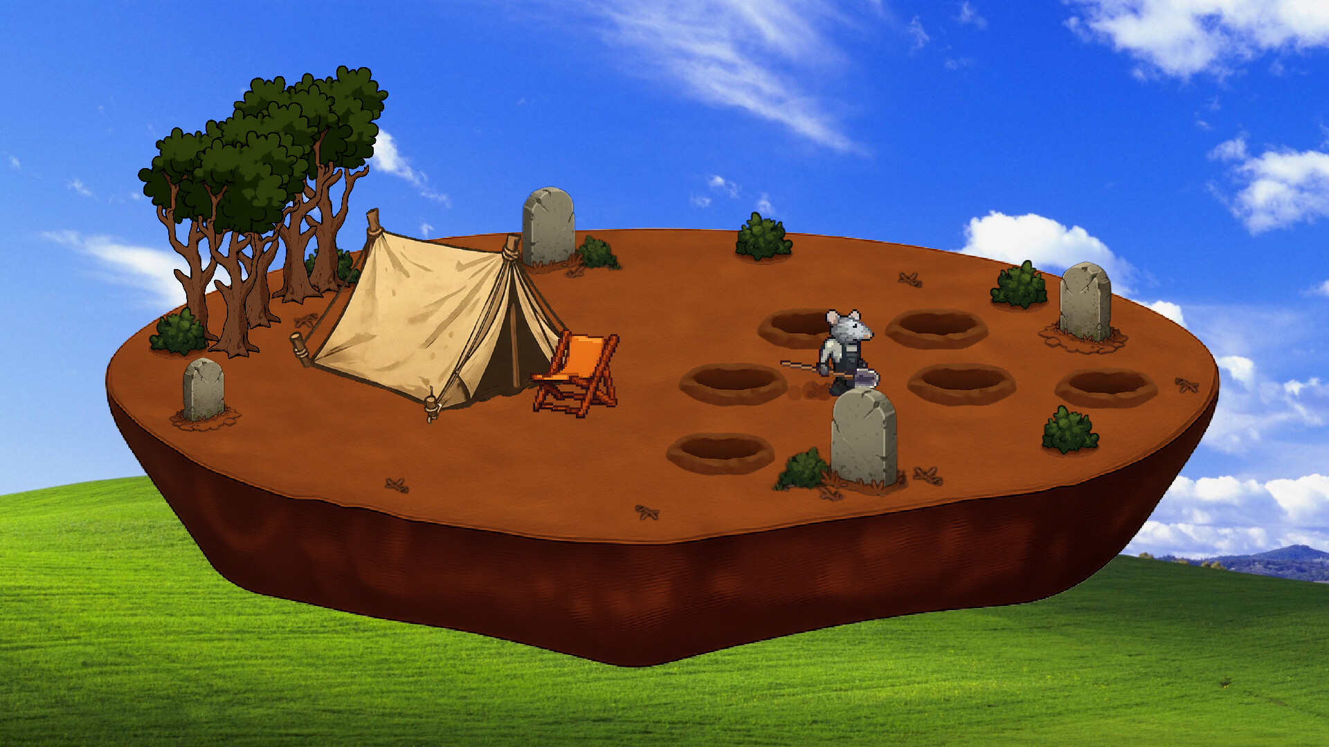 Idle Rat: Island Digger Screenshot 0