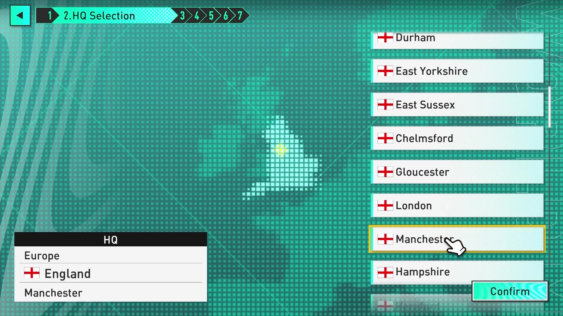 SEGA FOOTBALL CLUB CHAMPIONS Screenshot 1