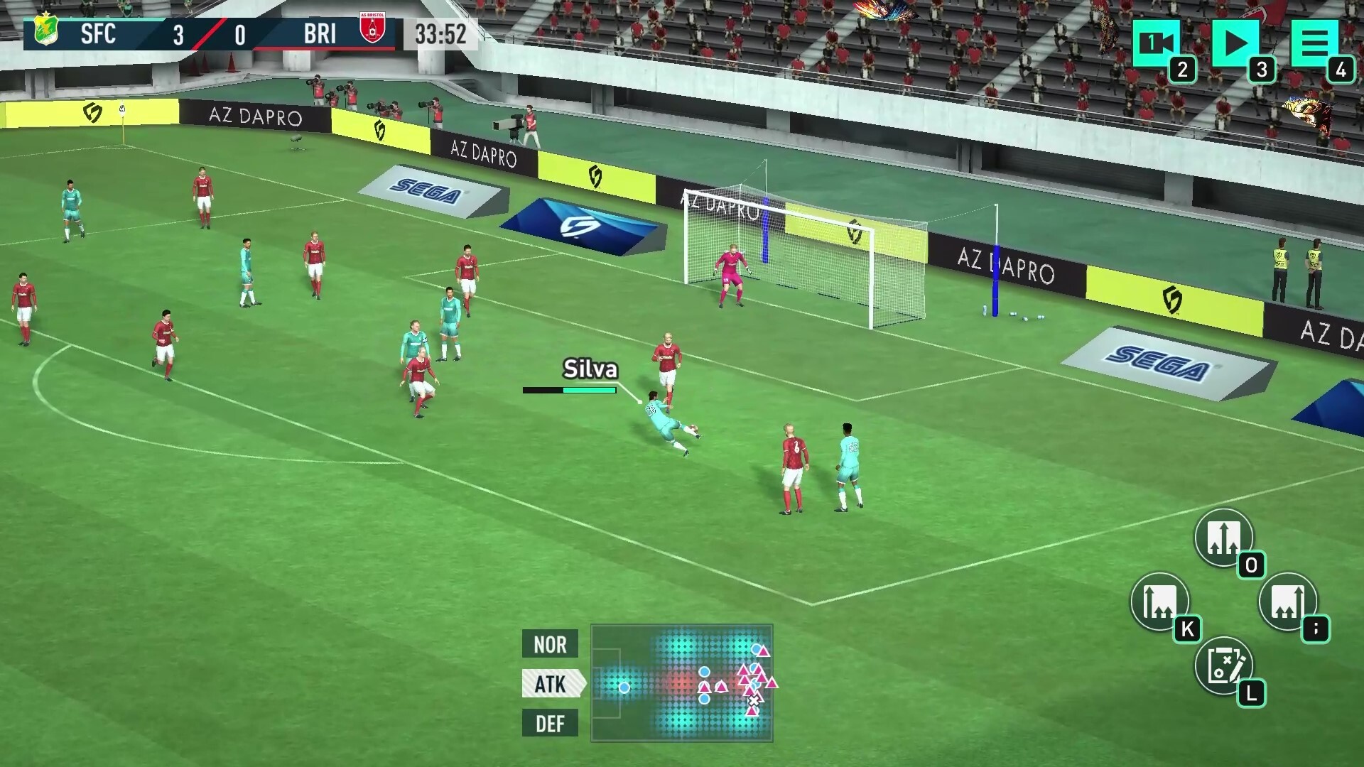 SEGA FOOTBALL CLUB CHAMPIONS Screenshot 6