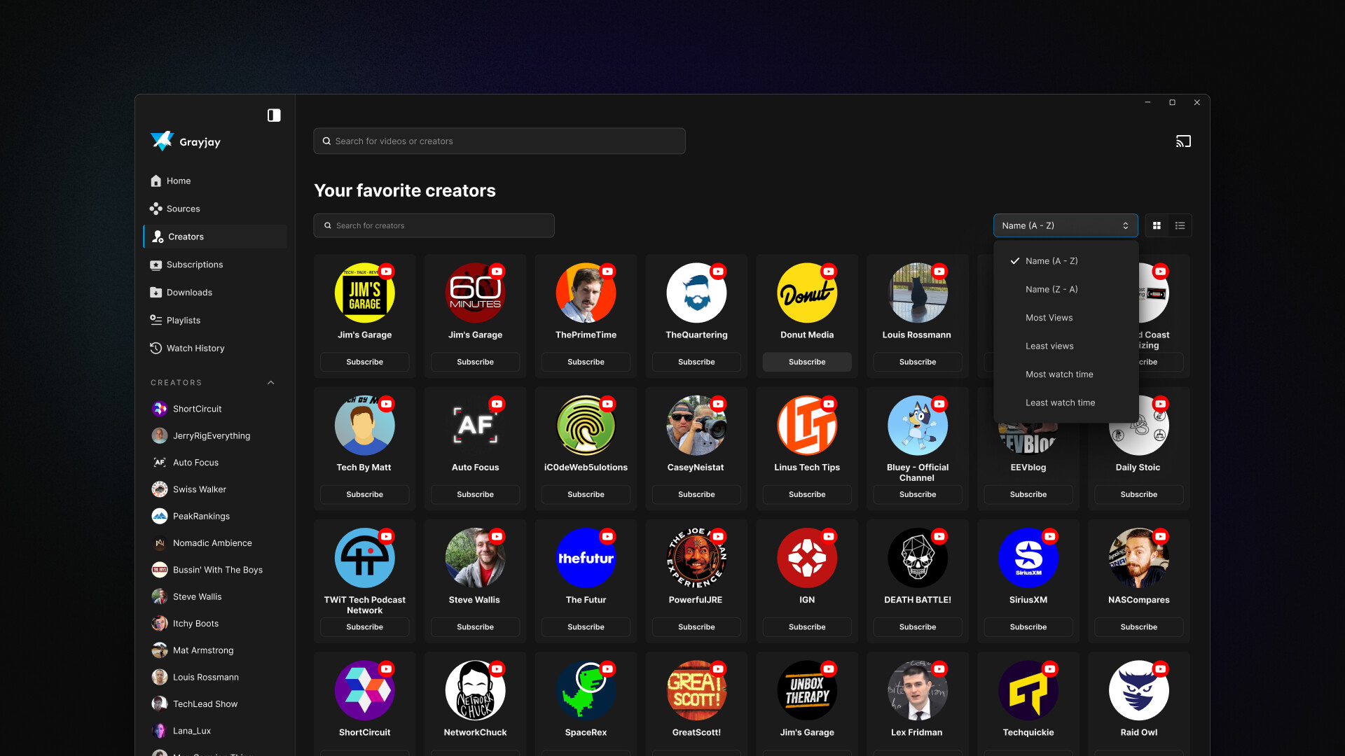 Grayjay Screenshot 0