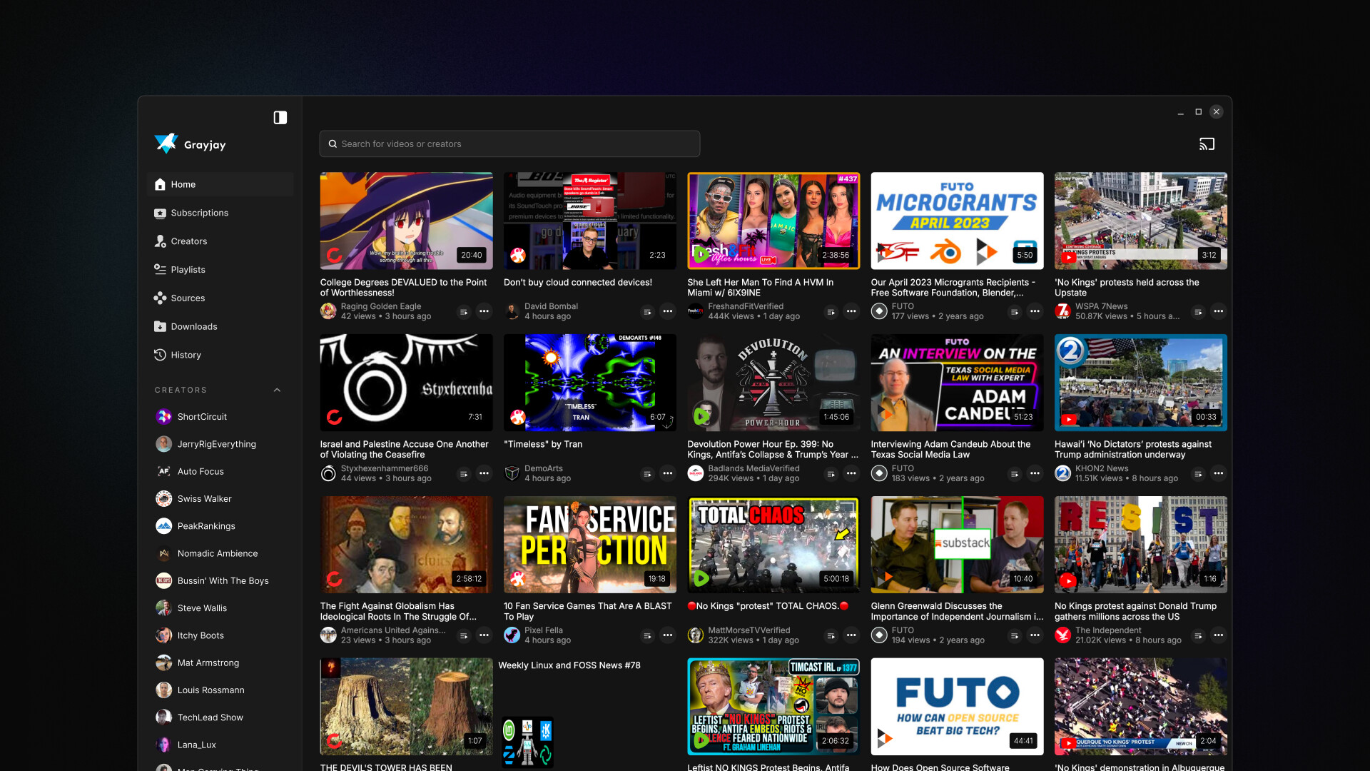 Grayjay Screenshot 3