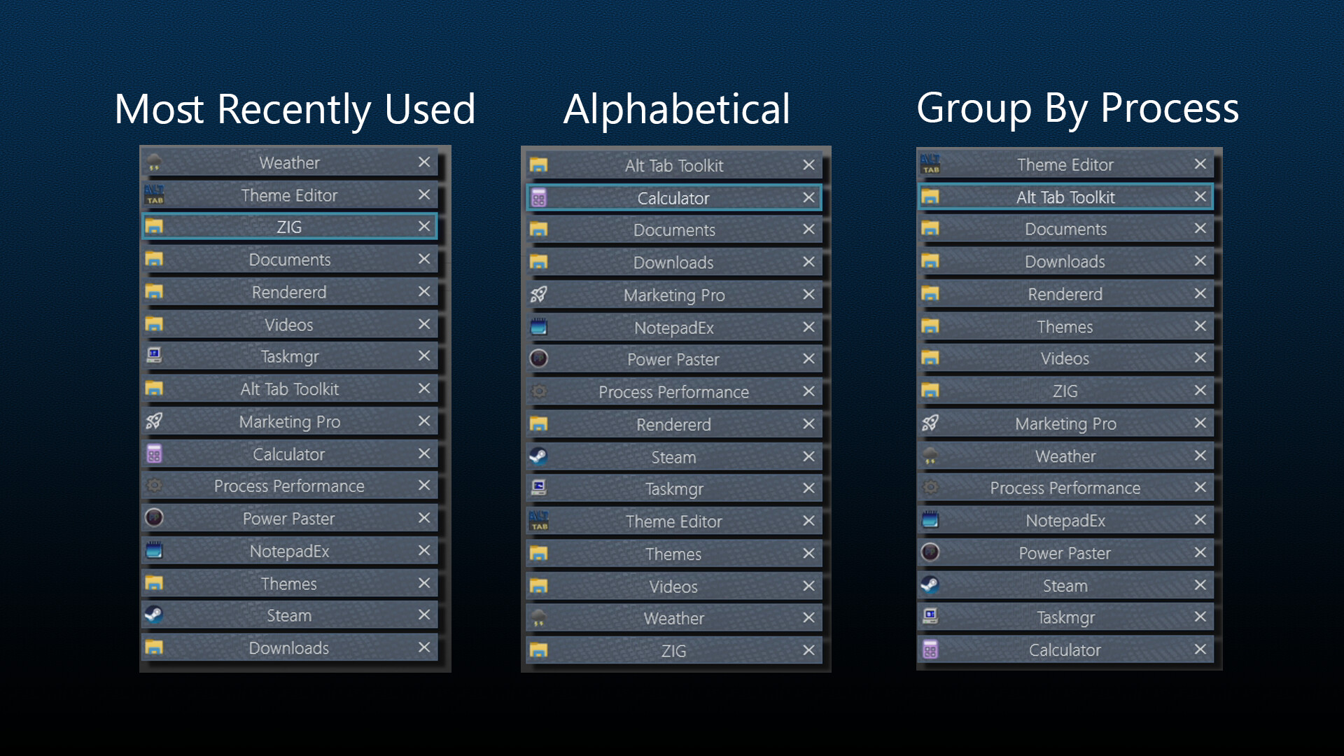 Alt Tab Toolkit Screenshot 0
