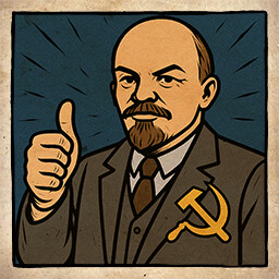 And Lenin is young once again icon