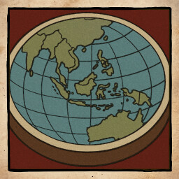 Poor geography skills icon