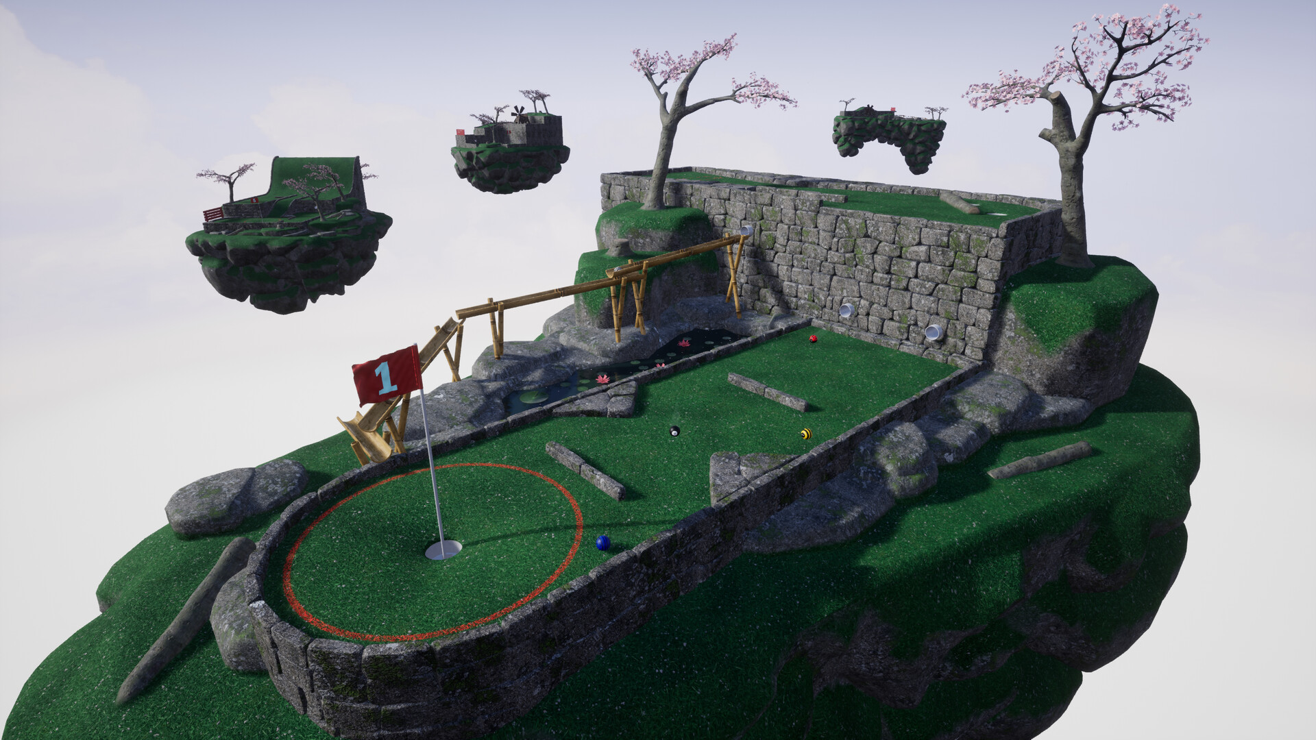 Golfing in Aether Screenshot 1
