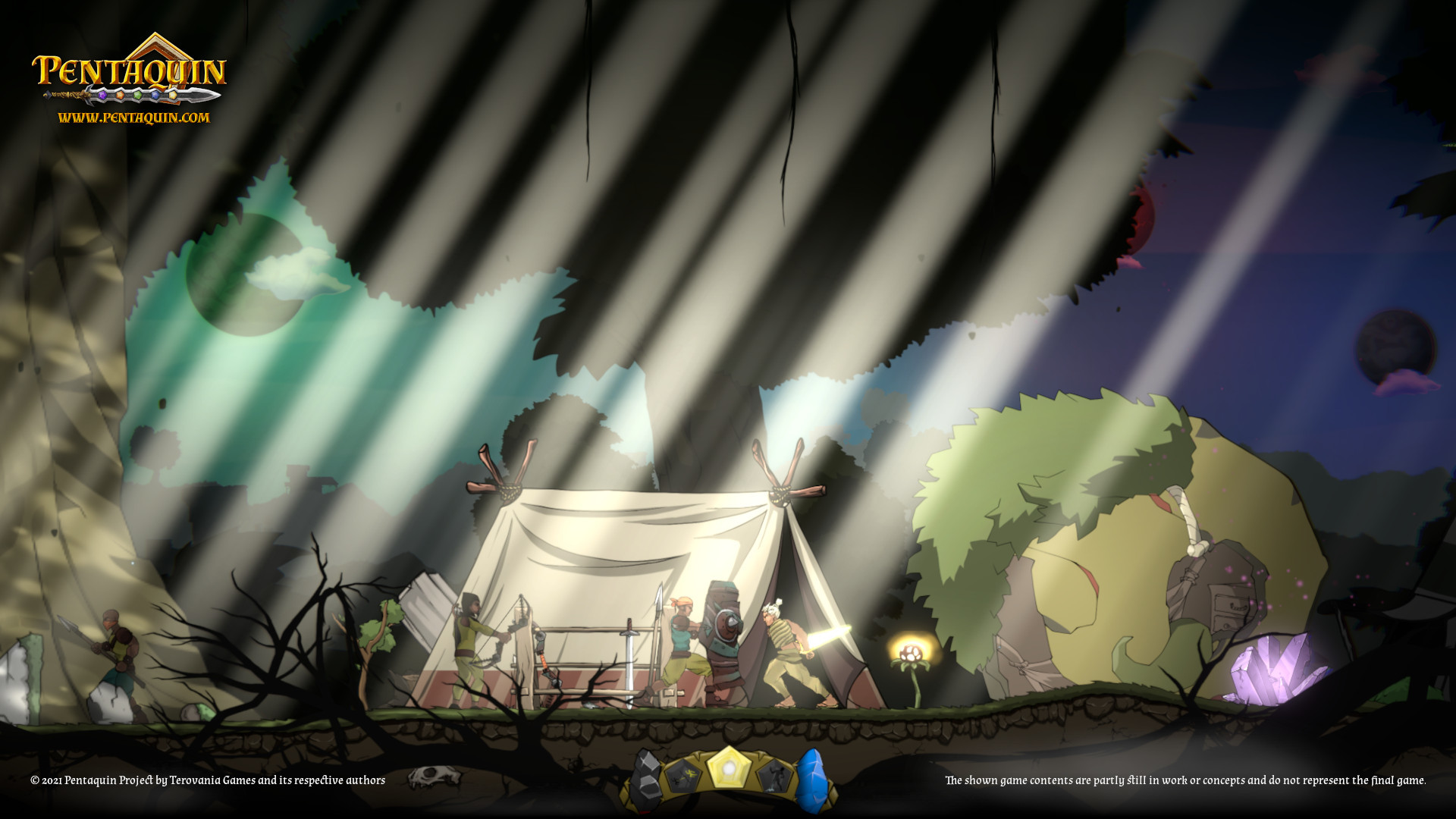 Pentaquin: Deeds Of Twilight Screenshot 1