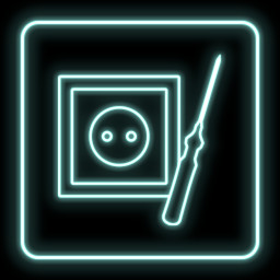 Here comes electricity icon