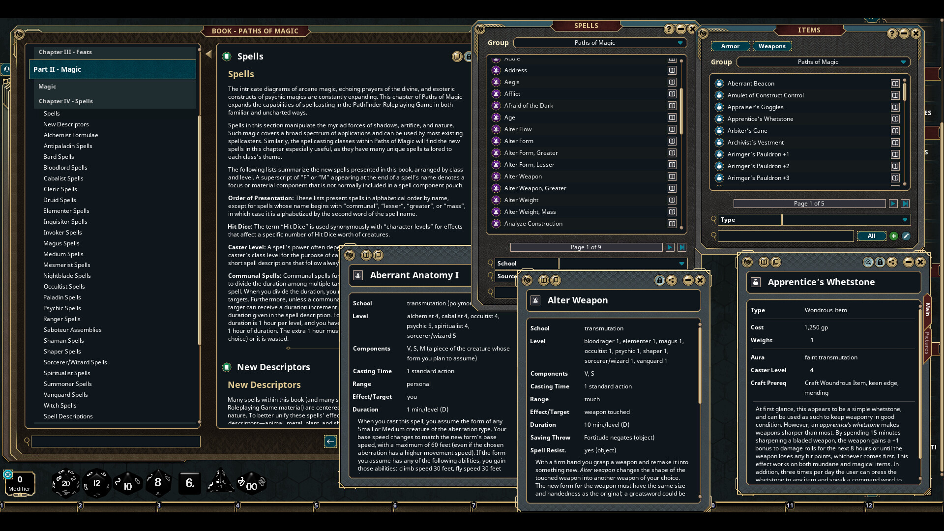 Fantasy Grounds - Paths of Magic Screenshot 2
