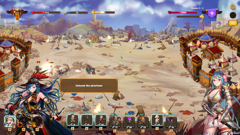 Love n War: Warlord by Chance Screenshot 1