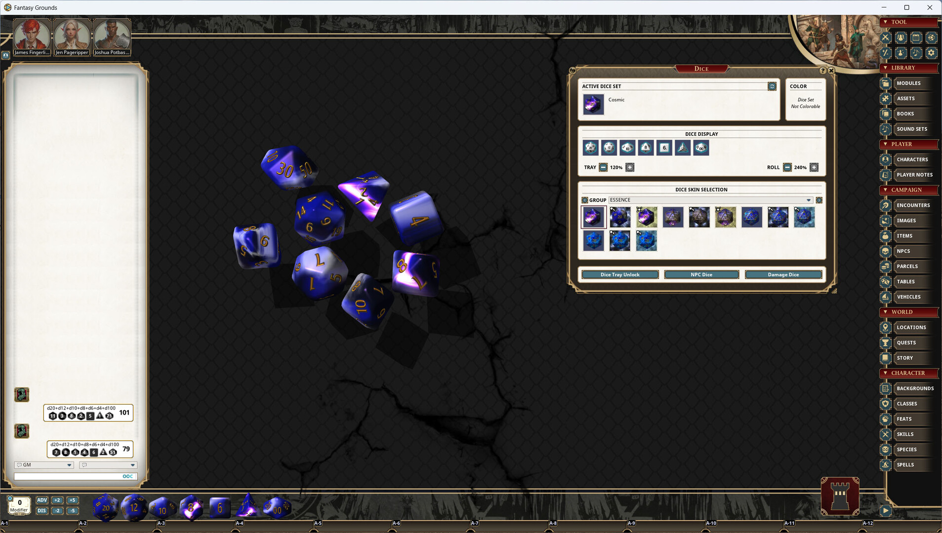 Fantasy Grounds - Essence Dice Pack Screenshot 1