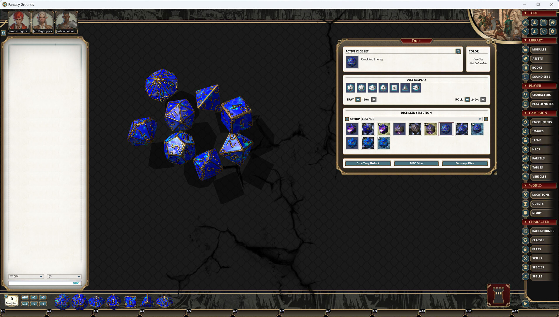 Fantasy Grounds - Essence Dice Pack Screenshot 0