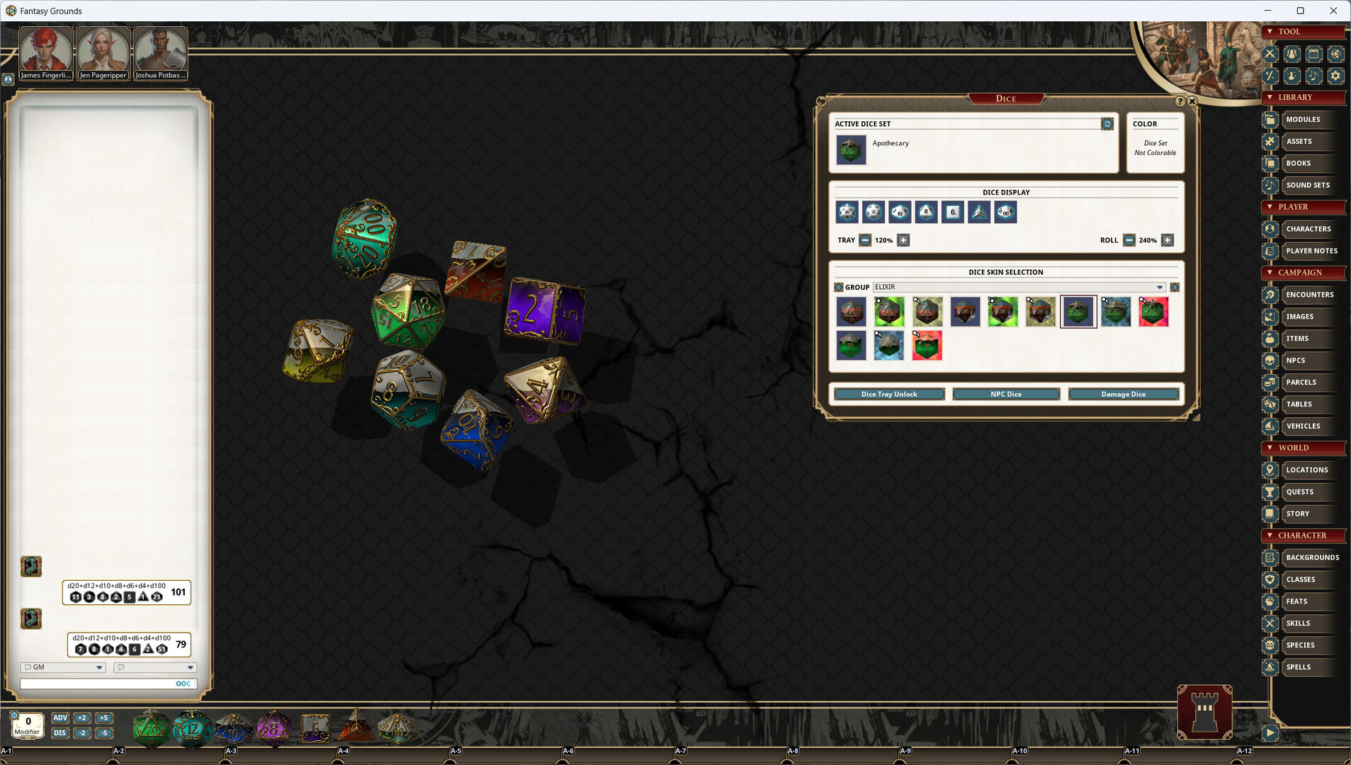 Fantasy Grounds - Elixir Dice Pack Screenshot 4