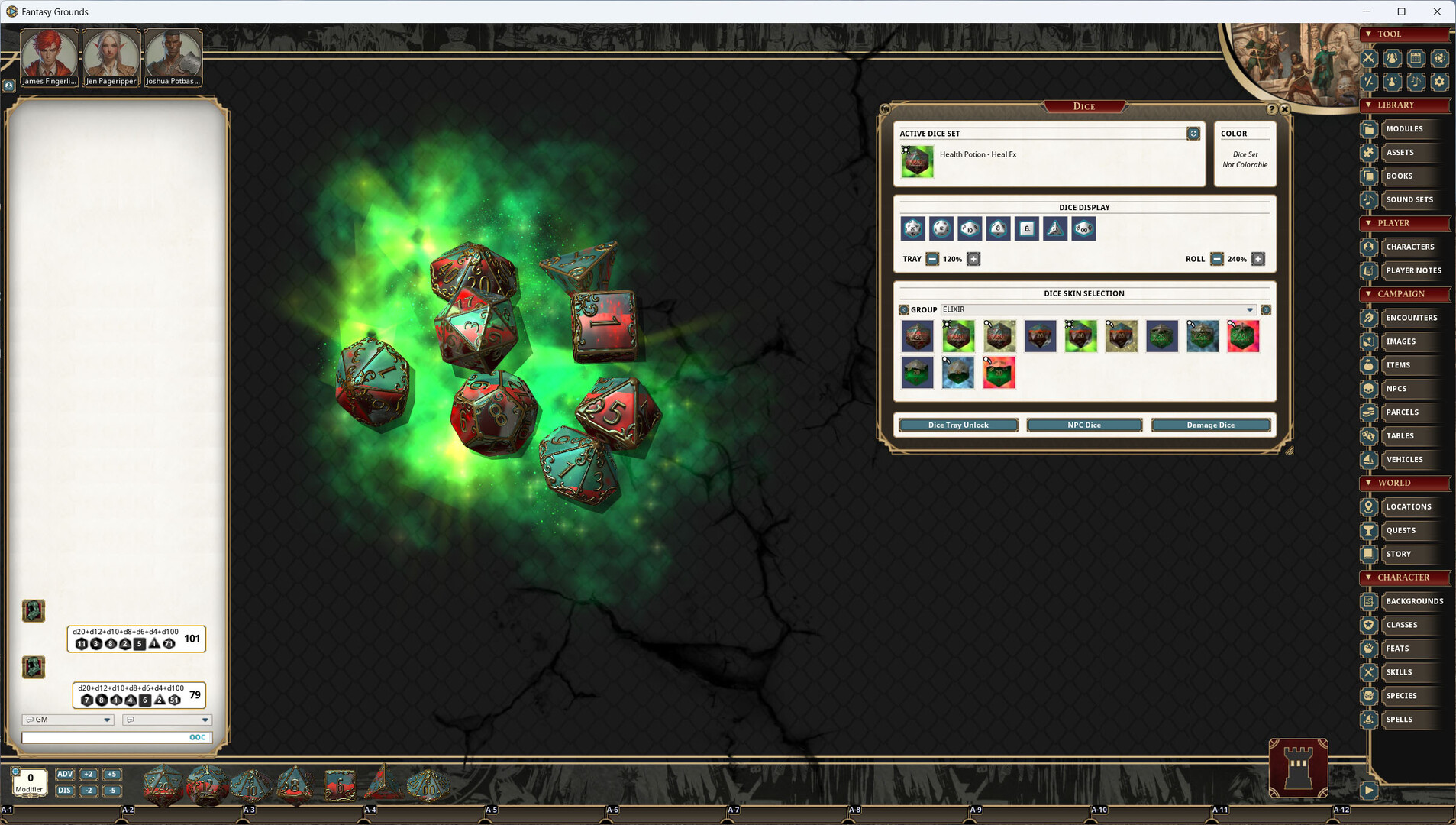 Fantasy Grounds - Elixir Dice Pack Screenshot 5