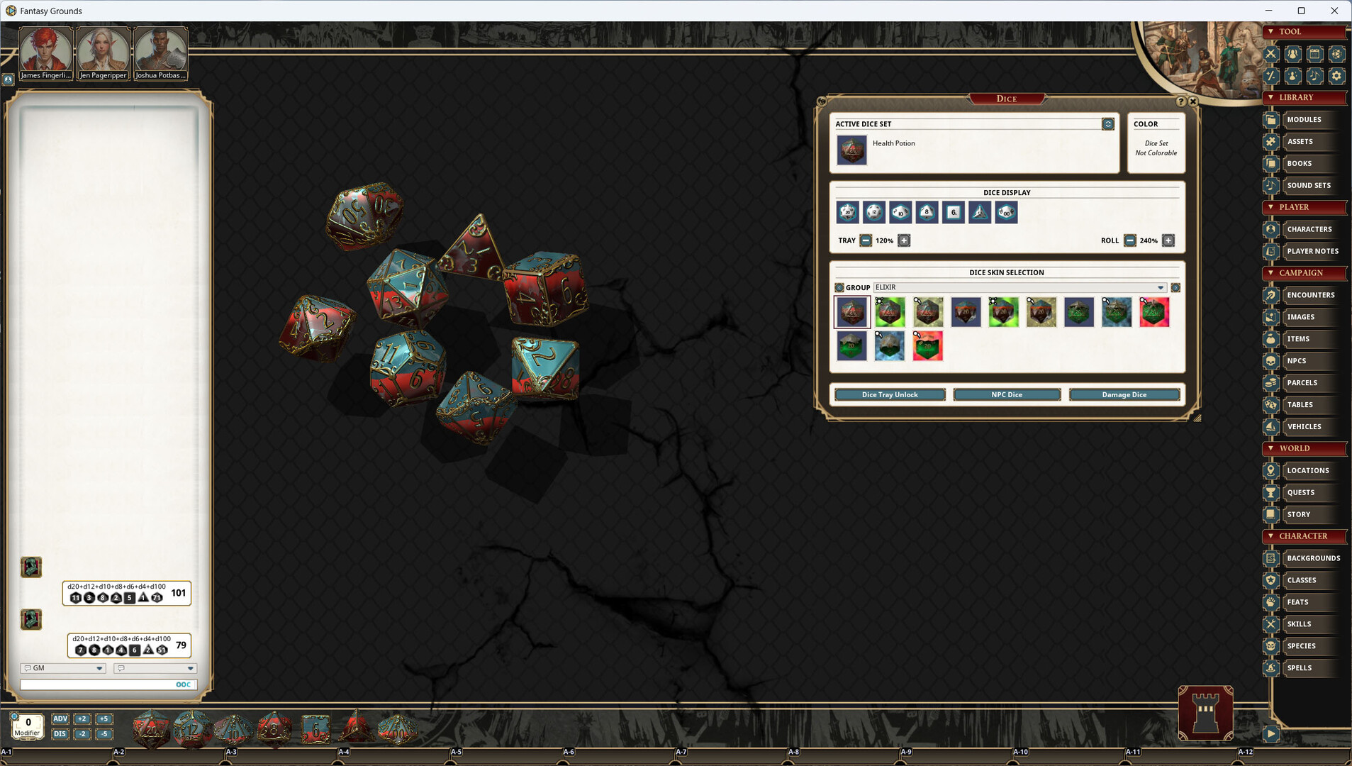 Fantasy Grounds - Elixir Dice Pack Screenshot 0