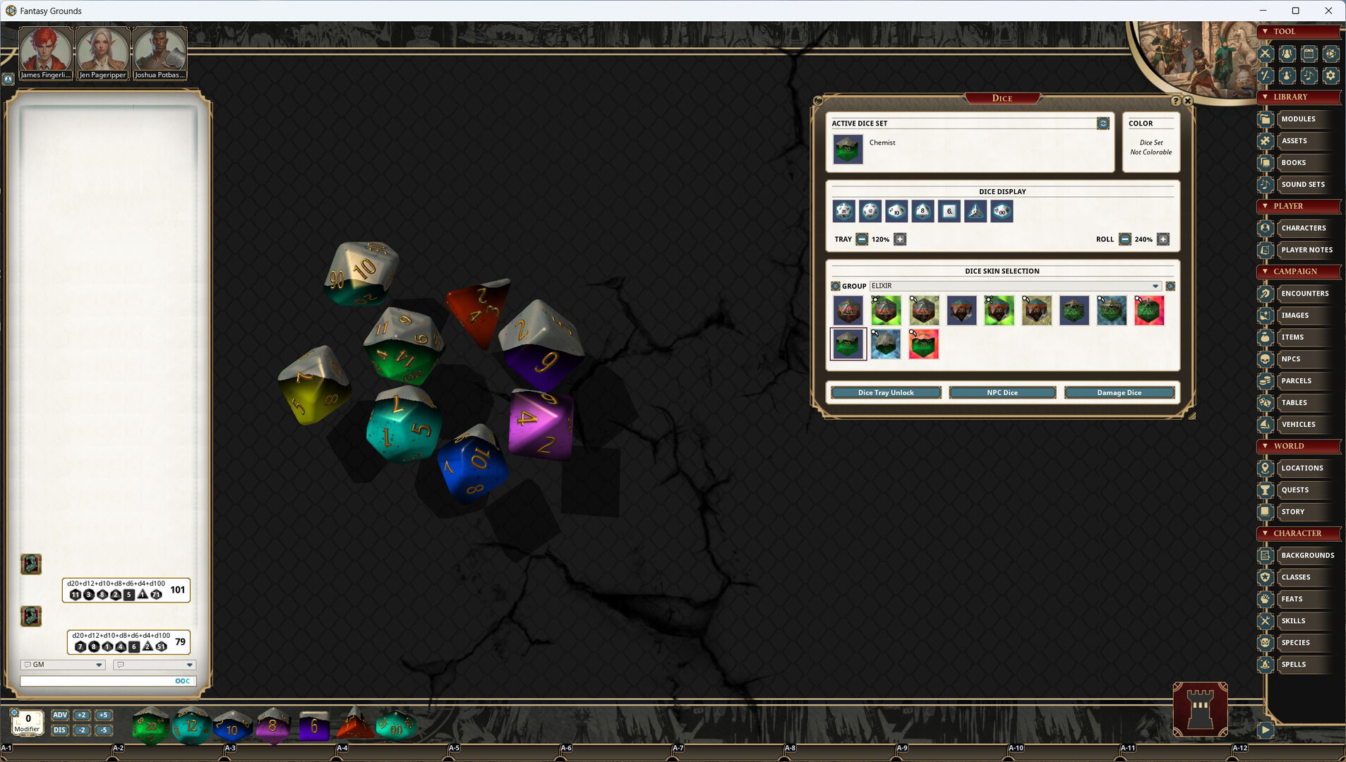 Fantasy Grounds - Elixir Dice Pack Screenshot 2