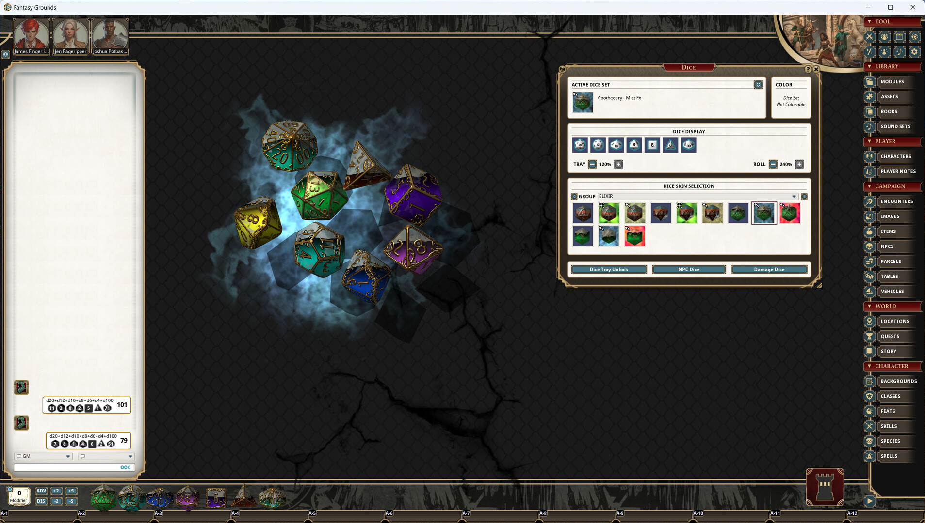 Fantasy Grounds - Elixir Dice Pack Screenshot 3