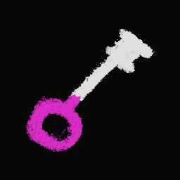 SUBJECT MILESTONE: Pink Key found icon