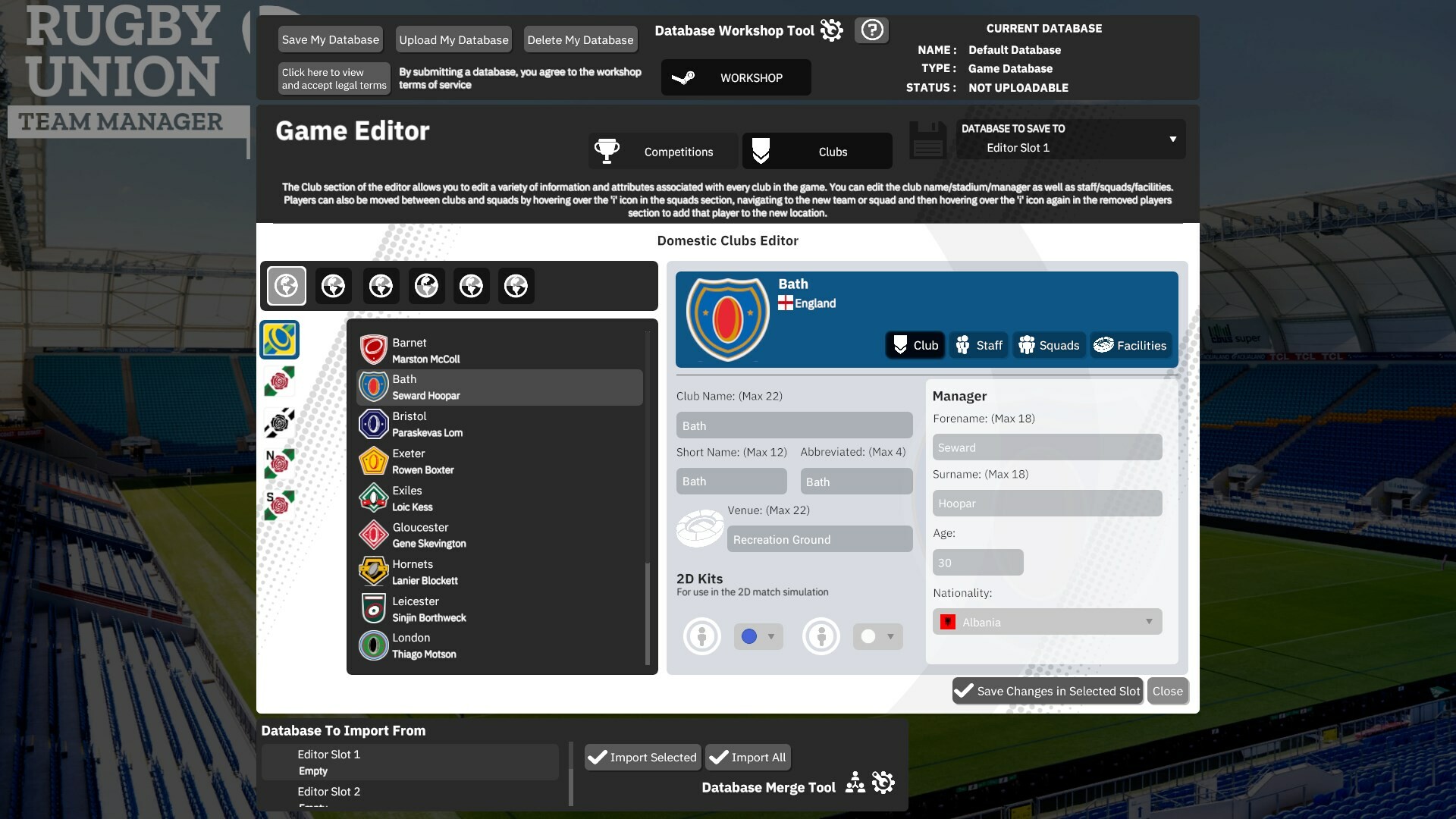 Rugby Union Team Manager 4 Screenshot 42