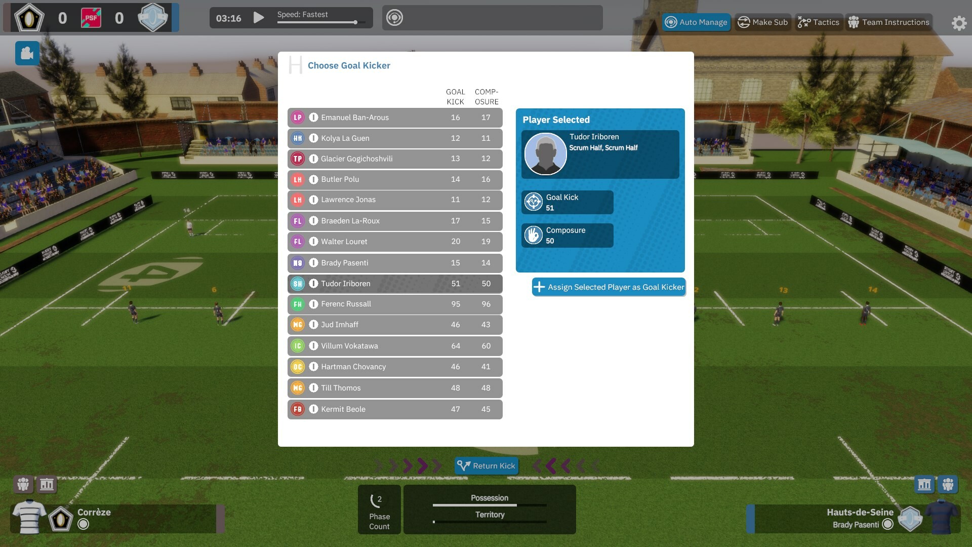 Rugby Union Team Manager 4 Screenshot 25