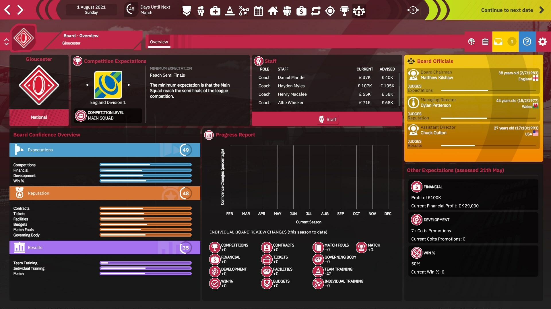 Rugby Union Team Manager 4 Screenshot 37
