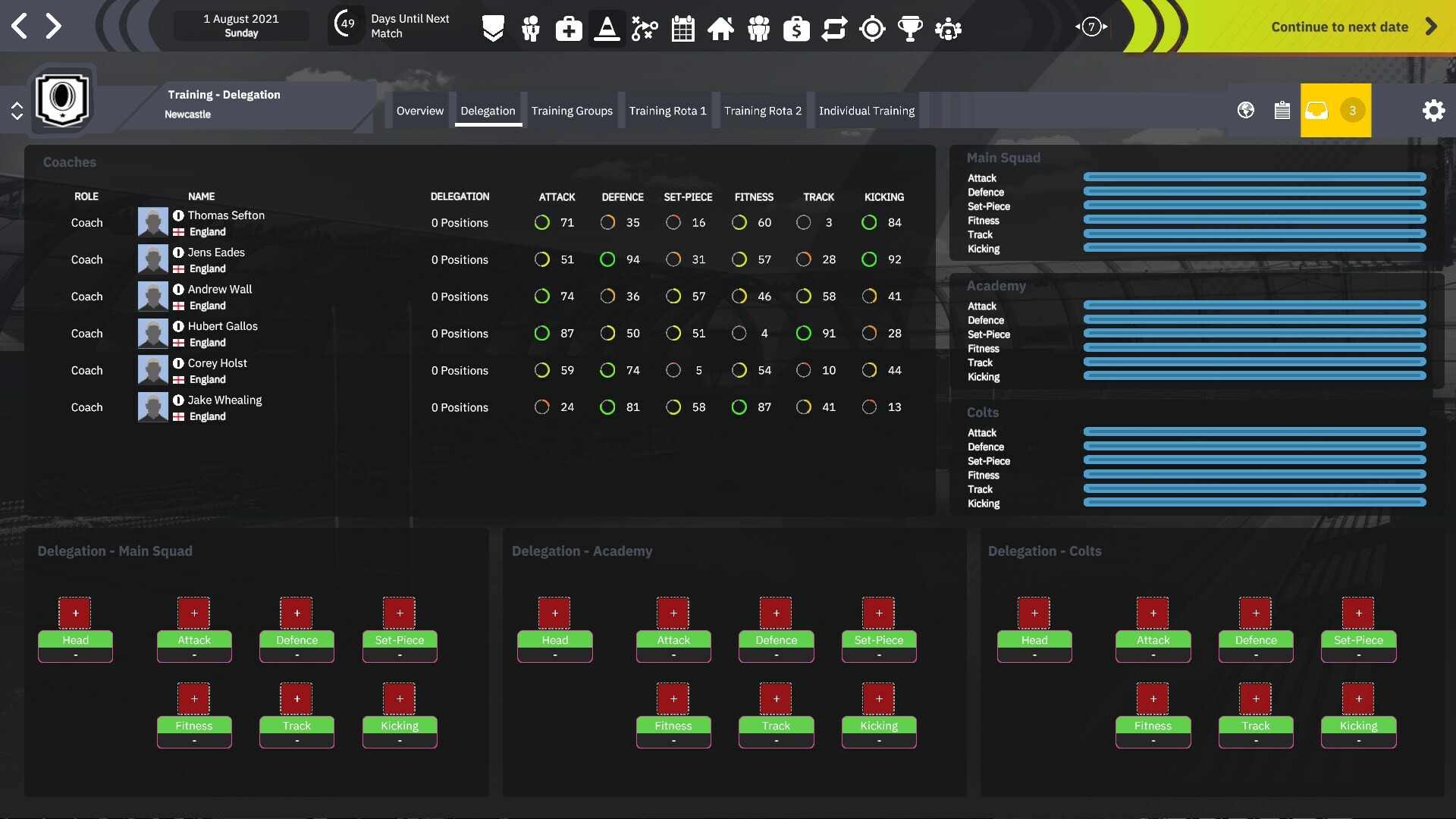 Rugby Union Team Manager 4 Screenshot 35