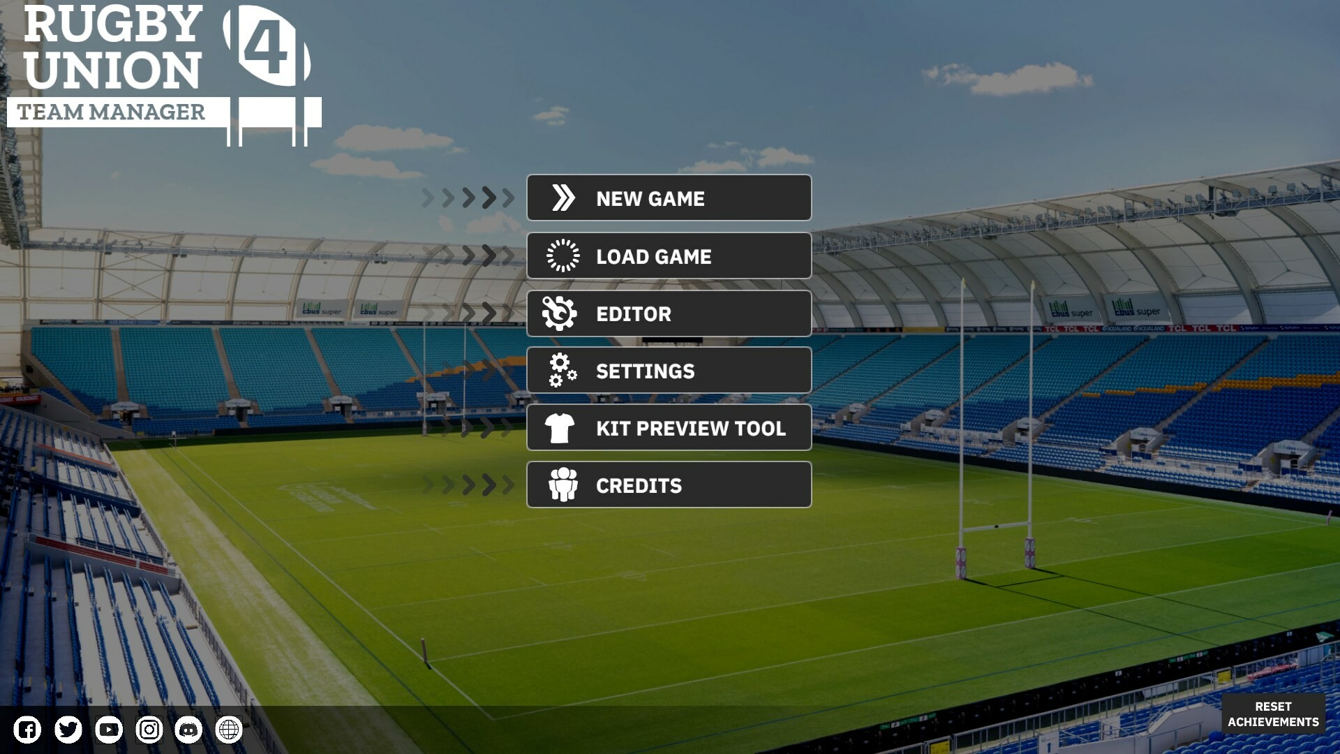 Rugby Union Team Manager 4 Screenshot 1