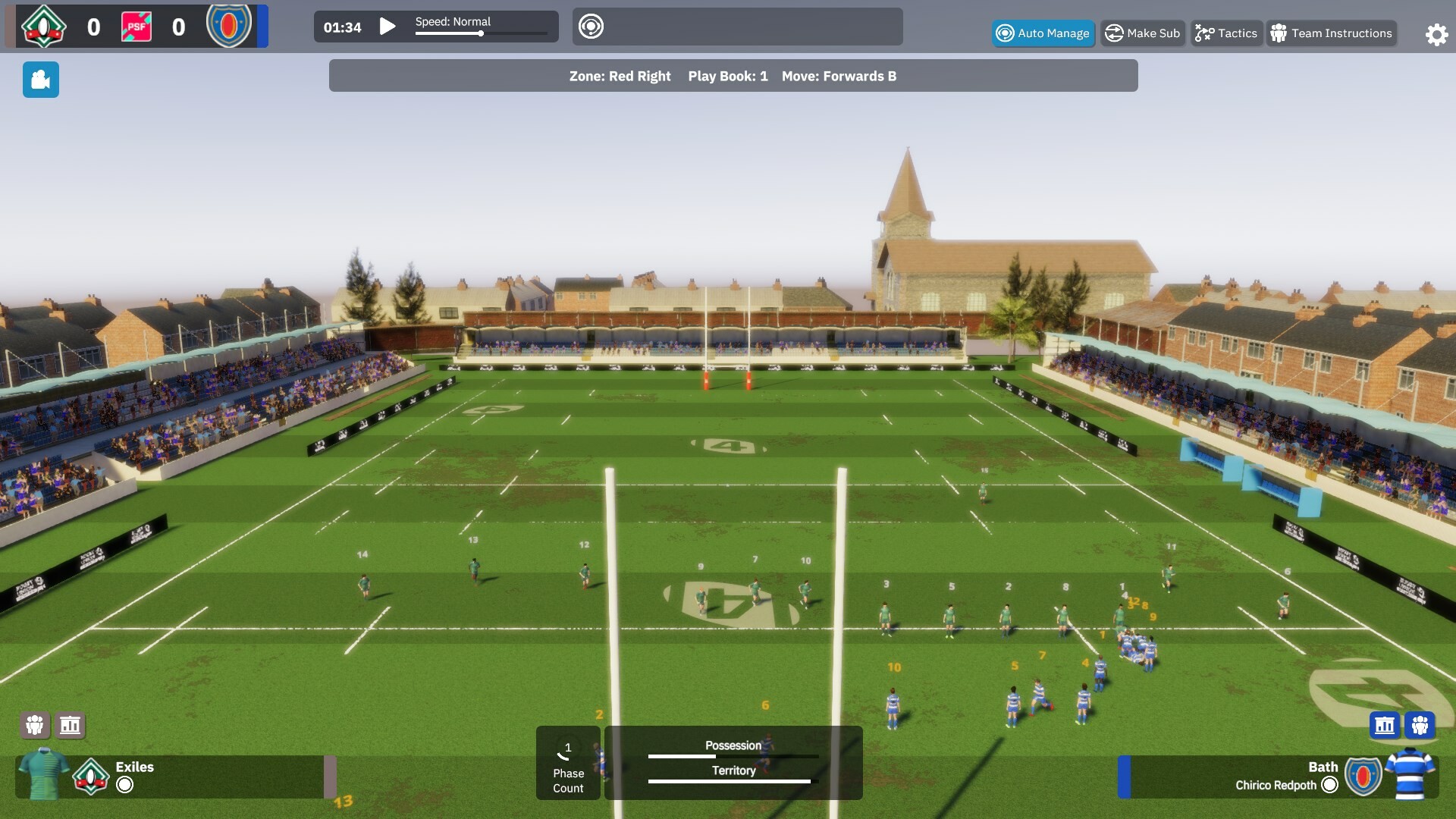 Rugby Union Team Manager 4 Screenshot 24