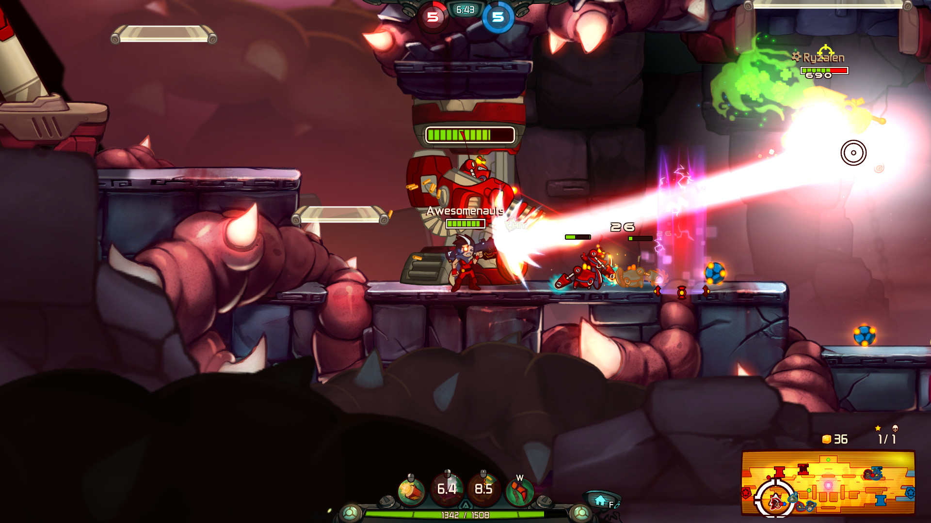 Awesomenauts Screenshot 5